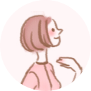 質問する女性